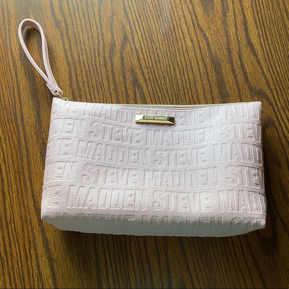 Steve Madden baby pink logo BMaggie handbag